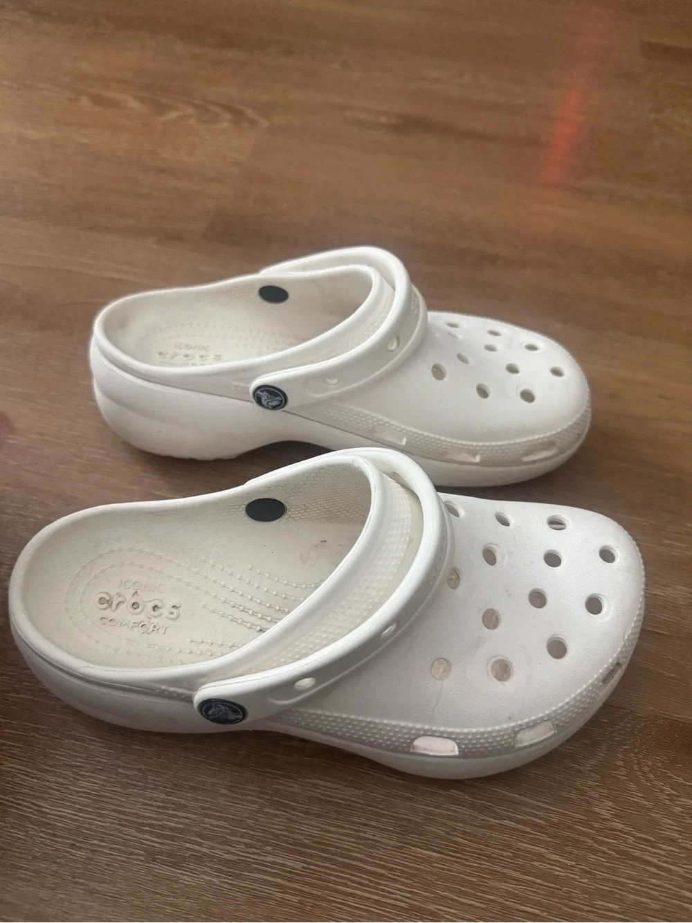 CROCS Kids' Classic Clog - White